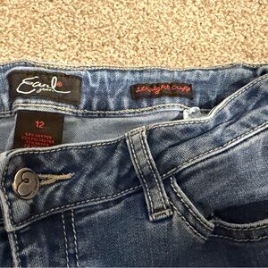 Earl Jeans Women's Denim Straight Cuff Jeans size 12